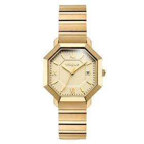 Γυναικείο Ρολόι VOGUE Inès με Χρυσό Μπρασελέ SKU-84997