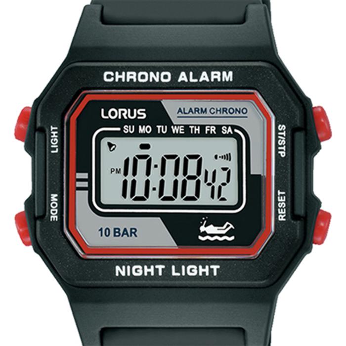 Παιδικό Ρολόι LORUS Kids με Μαύρο Λουράκι SKU-84198