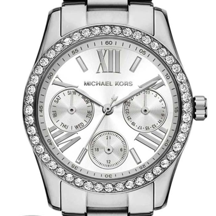 Γυναικείο Ρολόι MICHAEL KORS Lexington με Ασημί Μπρασελέ SKU-84193