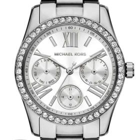 Γυναικείο Ρολόι MICHAEL KORS Lexington με Ασημί Μπρασελέ SKU-84193