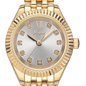 Γυναικείο Ρολόι JCOU Eden με Ασημί Καντράν SKU-84436