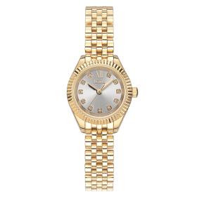 Γυναικείο Ρολόι JCOU Eden με Ασημί Καντράν SKU-84436