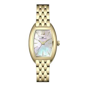 Γυναικείο Ρολόι FERRO με Χρυσό Μπρασελέ SKU-84984