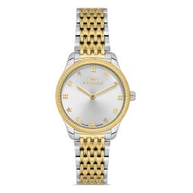 Γυναικείο Ρολόι FERRO με Δίχρωμο Μπρασελέ SKU-84986