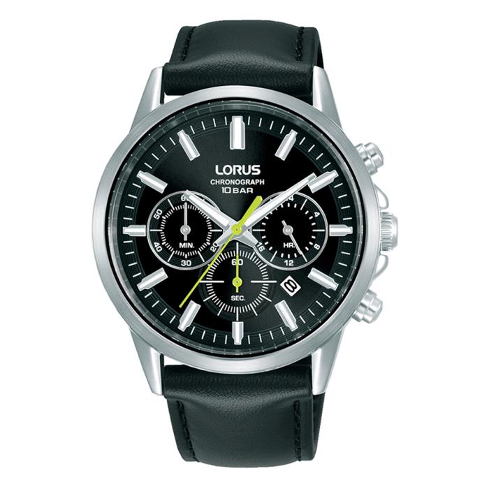 Ανδρικό Ρολόι LORUS Tactical Chronograph με Μαύρο Καντράν SKU-84204