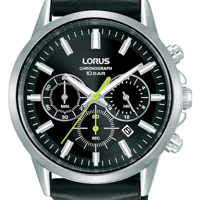 Ανδρικό Ρολόι LORUS Tactical Chronograph με Μαύρο Καντράν SKU-84204