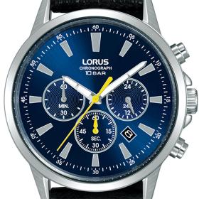 Ανδρικό Ρολόι LORUS Tactical Chronograph με Μπλέ Καντράν SKU-84605