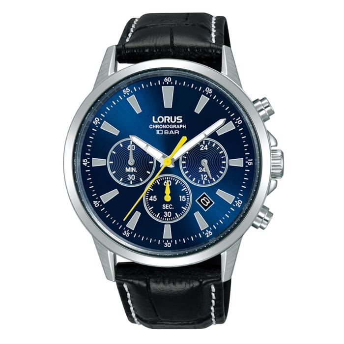 Ανδρικό Ρολόι LORUS Tactical Chronograph με Μπλέ Καντράν SKU-84605