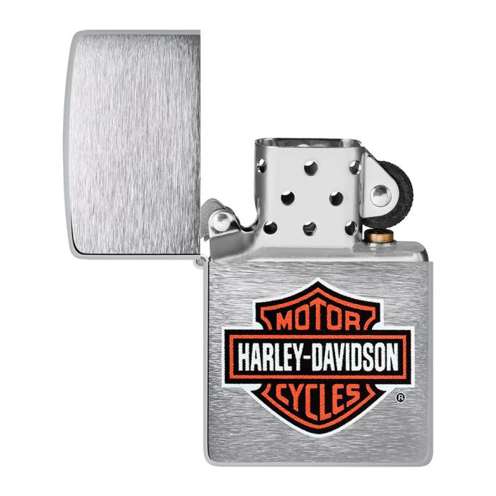 Αναπτήρας Zippo Harley Davidson Classic Chrome Logo Design SKU-85950