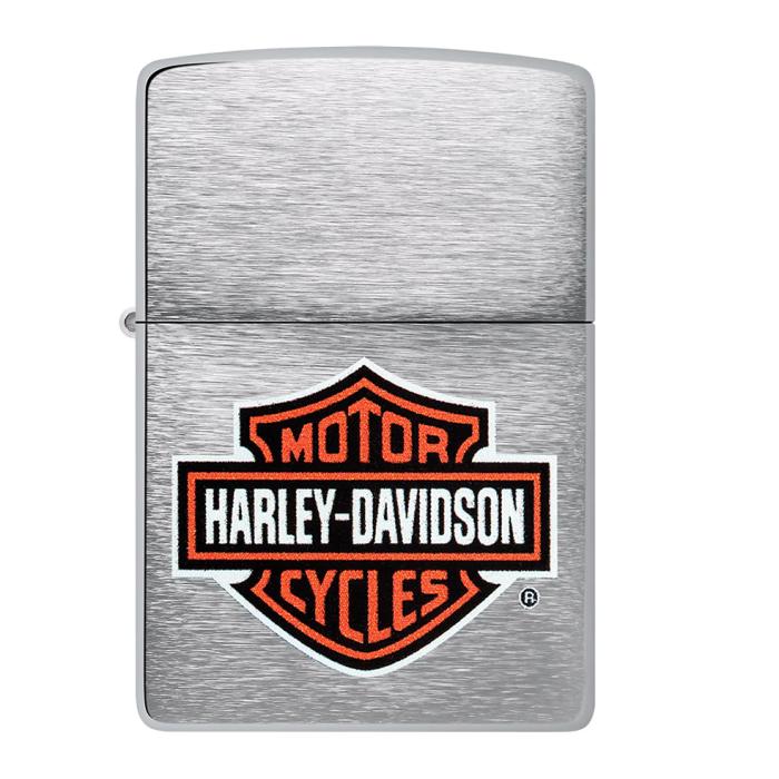 Αναπτήρας Zippo Harley Davidson Classic Chrome Logo Design SKU-85950
