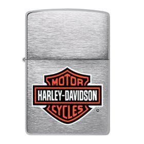 Αναπτήρας Zippo Harley Davidson Classic Chrome Logo Design SKU-85950