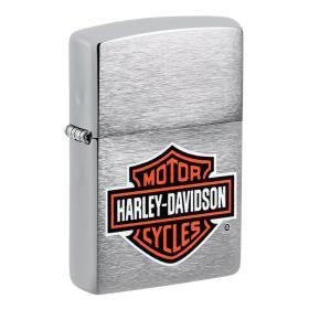 Αναπτήρας Zippo Harley Davidson Classic Chrome Logo Design SKU-85950