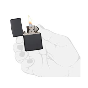 Αναπτήρας Zippo 218 Classic Black Matte SKU-85952