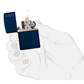 Αναπτήρας Zippo Classic Navy Matte Zippo Logo SKU-85953