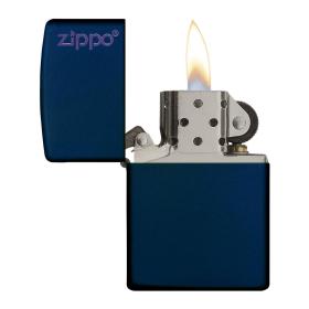 Αναπτήρας Zippo Classic Navy Matte Zippo Logo SKU-85953