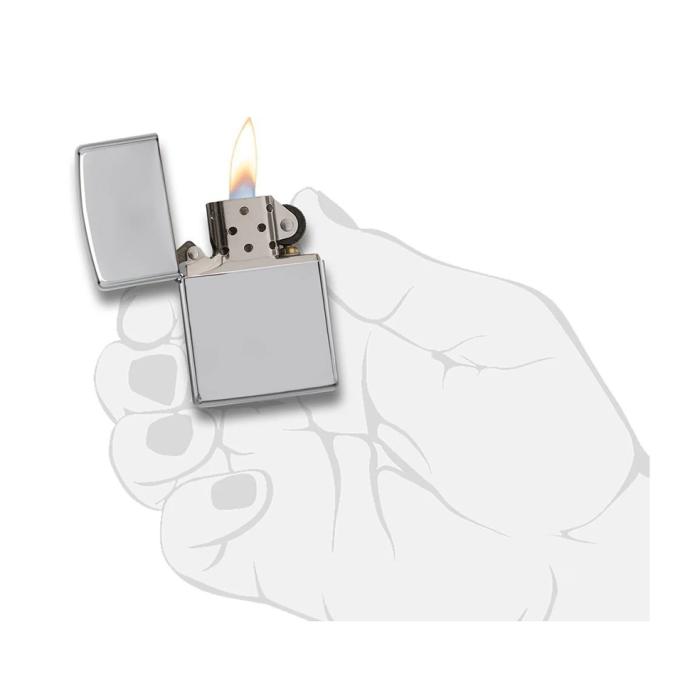 Αναπτήρας Zippo 250 Classic High Polish Chrome SKU-85955
