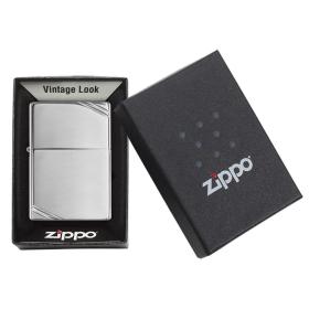 Αναπτήρας Zippo High Polish Chrome Vintage with Slashes SKU-85957