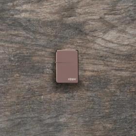 Αναπτήρας Zippo Classic High Polish Rose Gold Logo SKU-85965