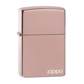 Αναπτήρας Zippo Classic High Polish Rose Gold Logo SKU-85965
