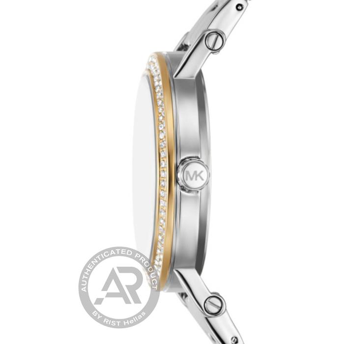 Γυναικείο Δίχρωμο Ρολόι MICHAEL KORS Corey SKU-85791
