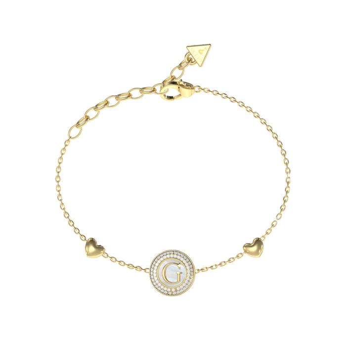 Βραχιόλι GUESS G Talisman από Ανοξείδωτο Ατσάλι & Ζιργκόν SKU-85194