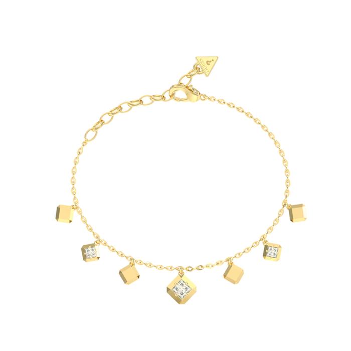 Βραχιόλι GUESS Ace Of Diamonds Ανοξείδωτο Ατσάλι & Ζιργκόν SKU-85191