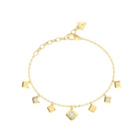 Βραχιόλι GUESS Ace Of Diamonds Ανοξείδωτο Ατσάλι & Ζιργκόν SKU-85191