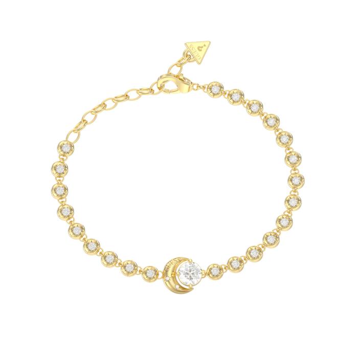 Γυναικείο Βραχιόλι GUESS Aurora Ανοξείδωτο Ατσάλι & Ζιργκόν SKU-85199