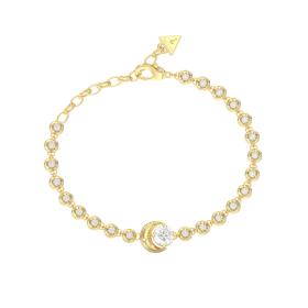 Γυναικείο Βραχιόλι GUESS Aurora Ανοξείδωτο Ατσάλι & Ζιργκόν SKU-85199
