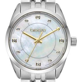 Γυναικείο Ρολόι BREEZE Ocealis με Ασημί Μπρασελέ SKU-85335