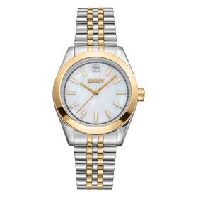 Γυναικείο Ρολόι DKNY Nolita Midi με Δίχρωμο Μπρασελέ SKU-85183