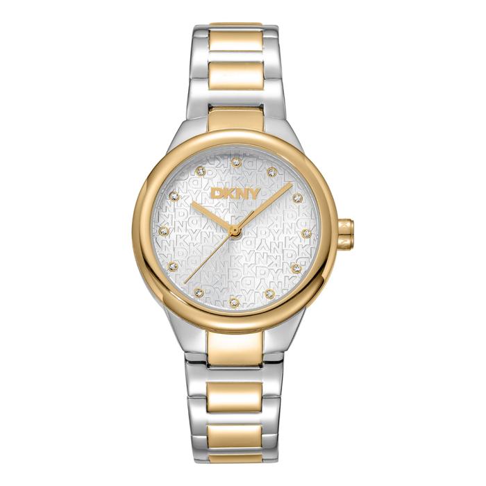 Γυναικείο Ρολόι DKNY Everyday με Δίχρωμο Μπρασελέ SKU-85186