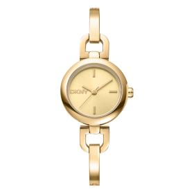 Γυναικείο Ρολόι DKNY Half Bangle με Χρυσό Μπρασελέ SKU-85788