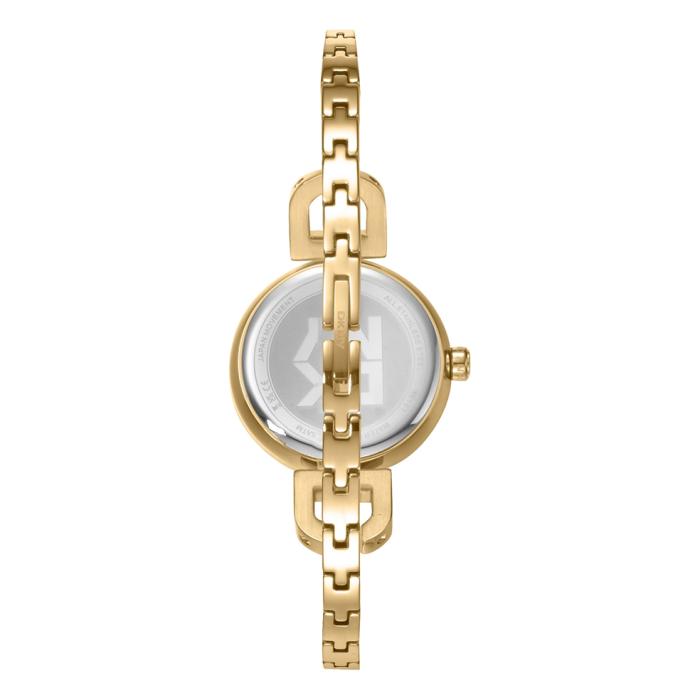 Γυναικείο Ρολόι DKNY Half Bangle με Χρυσό Μπρασελέ
