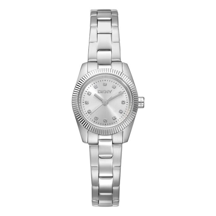 Γυναικείο Ρολόι DKNY Mini με Ασημί Καντράν SKU-85783