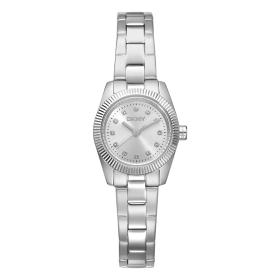 Γυναικείο Ρολόι DKNY Mini με Ασημί Καντράν SKU-85783