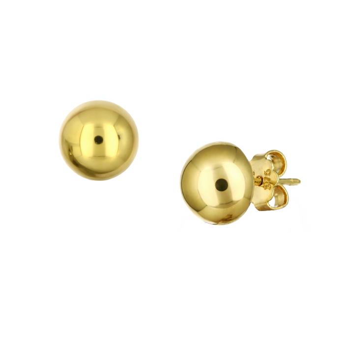 Γυναικεία Καρφωτά Σκουλαρίκια Χρυσός K9 SKU-85846