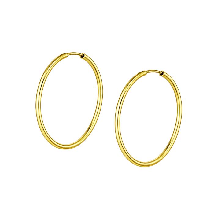 Σκουλαρίκια Κρίκοι Χρυσός Κ9 SKU-85859