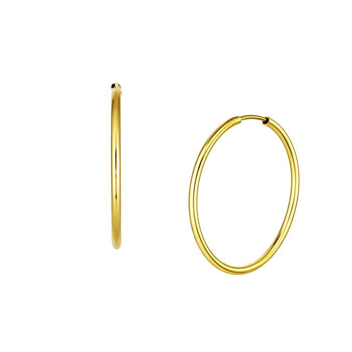 Σκουλαρίκια Κρίκοι Χρυσός Κ9 SKU-85859