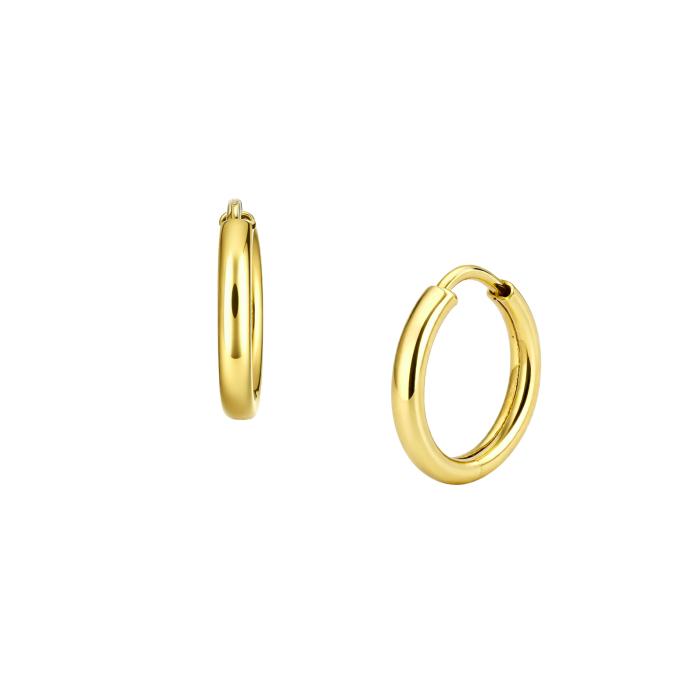 Σκουλαρίκια Κρίκοι Χρυσός K9 SKU-85863