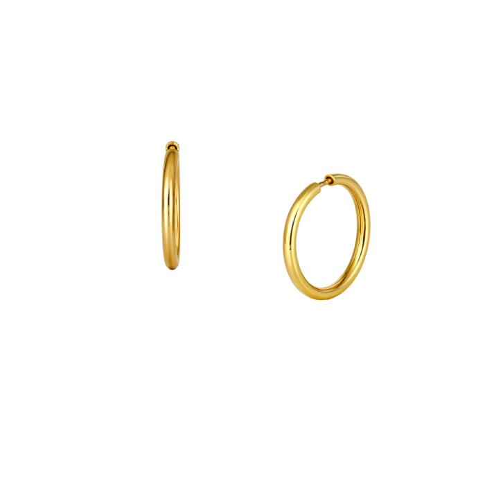 Σκουλαρίκια Κρίκοι Χρυσός K9 SKU-85865