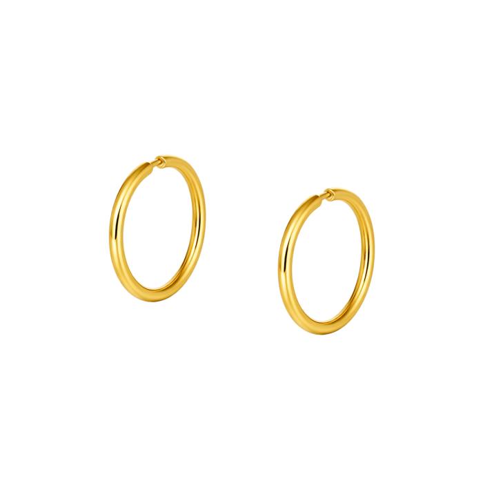Σκουλαρίκια Κρίκοι Χρυσός Κ14 SKU-85867