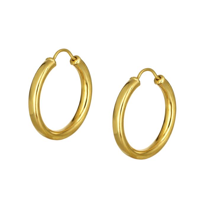 Σκουλαρίκια Κρίκοι Χρυσός Κ14 SKU-85868