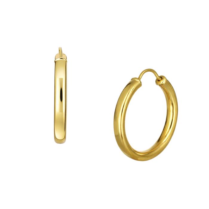 Σκουλαρίκια Κρίκοι Χρυσός Κ14 SKU-85868