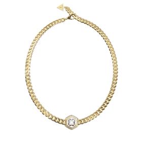 Κολιέ Guess Lioness Queen Ανοξείδωτο Ατσάλι & Ζιργκόν SKU-85148