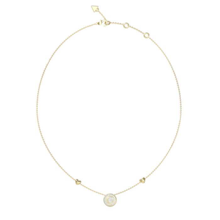 Κολιέ Guess G Talisman Ανοξείδωτο Ατσάλι & Ζιργκόν SKU-85150