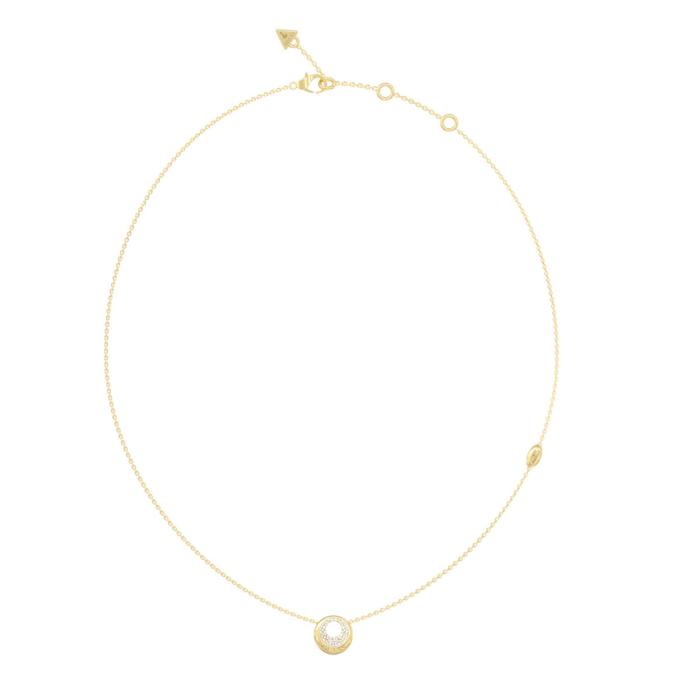 Γυναικείο Κολιέ GUESS Moon Dops Ανοξείδωτο Ατσάλι & Ζιργκόν SKU-85155