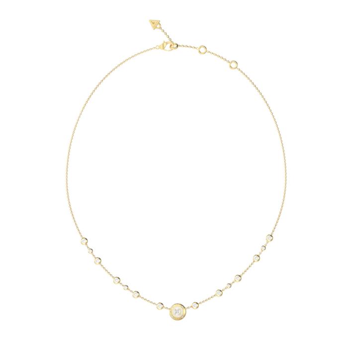 Γυναικείο Κολιέ GUESS Sparks Ανοξείδωτο Ατσάλι & Ζιργκόν SKU-85157