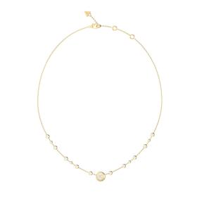 Γυναικείο Κολιέ GUESS Sparks Ανοξείδωτο Ατσάλι & Ζιργκόν SKU-85157