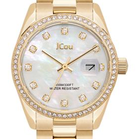 Γυναικείο Ρολόι JCOU Iris με Χρυσό Μπρασελέ SKU-85442